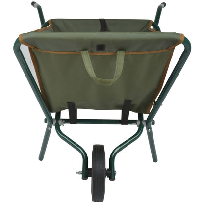Esschert Design Carriola Pieghevole Verde Gt138