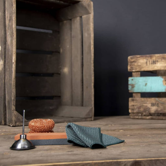 Esschert Design Set Manutenzione Attrezzi Da Giardino