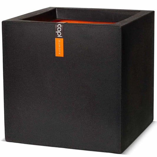 Capi Fioriera Urban Smooth Quadrata Nera Kbl903