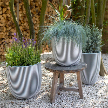 Capi Vaso Elegante Groove 34X46 Cm