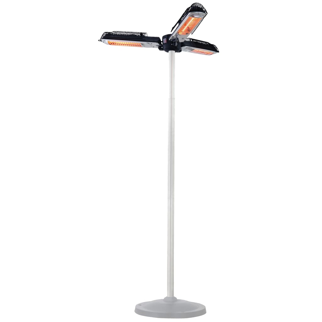 Sunred Radiatore A Fungo 2000 W Alogeno Nero E Argento Ph10