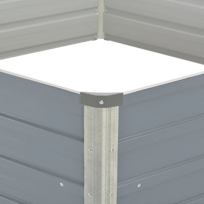 Letto Di Coltura Rialzato 129X129X46 Cm Acciaio Zincato
