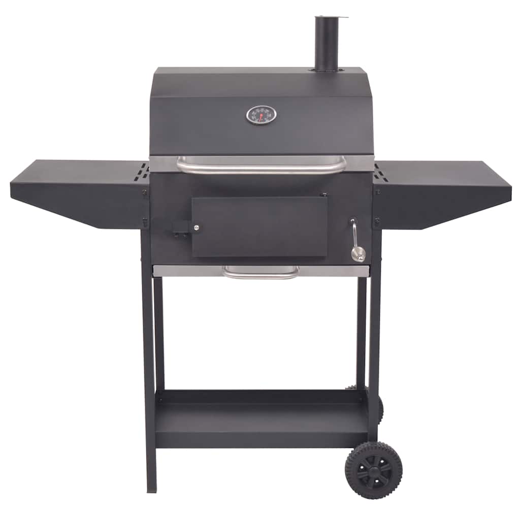 Barbecue A Carbonella Con Ripiano Inferiore Nero