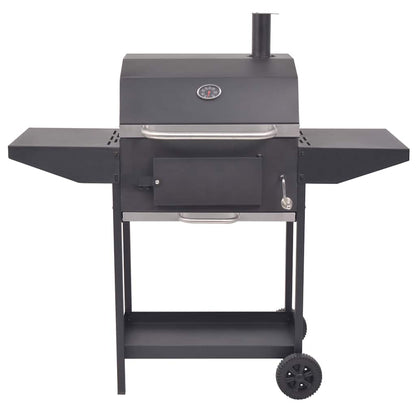 Barbecue A Carbonella Con Ripiano Inferiore Nero