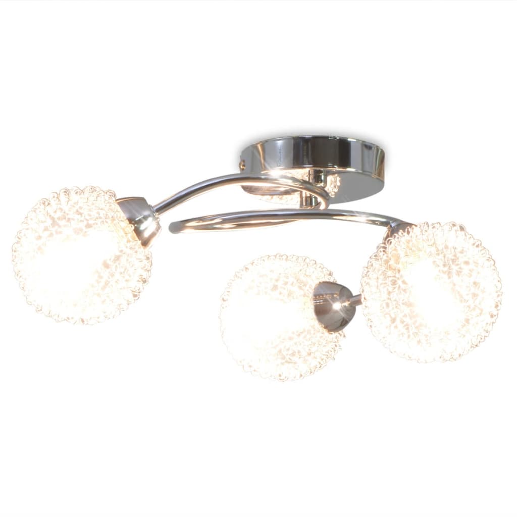Lampadario Da Soffitto Con 3 Lampadine G9 Da 120 W