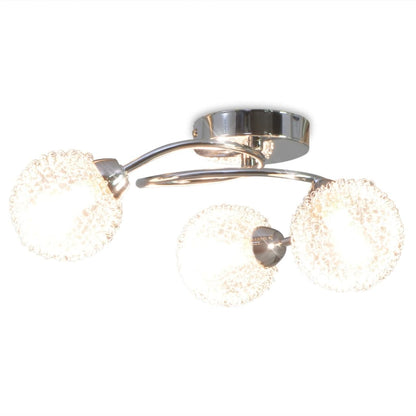 Lampadario Da Soffitto Con 3 Lampadine G9 Da 120 W