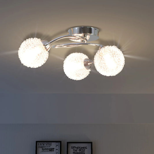 Lampadario Da Soffitto Con 3 Lampadine G9 Da 120 W