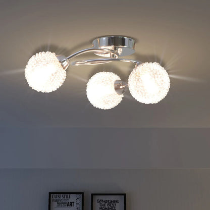Lampadario Da Soffitto Con 3 Lampadine G9 Da 120 W