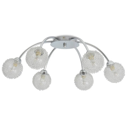 Lampadario Da Soffitto Con 6 Lampadine Led G9 240 W