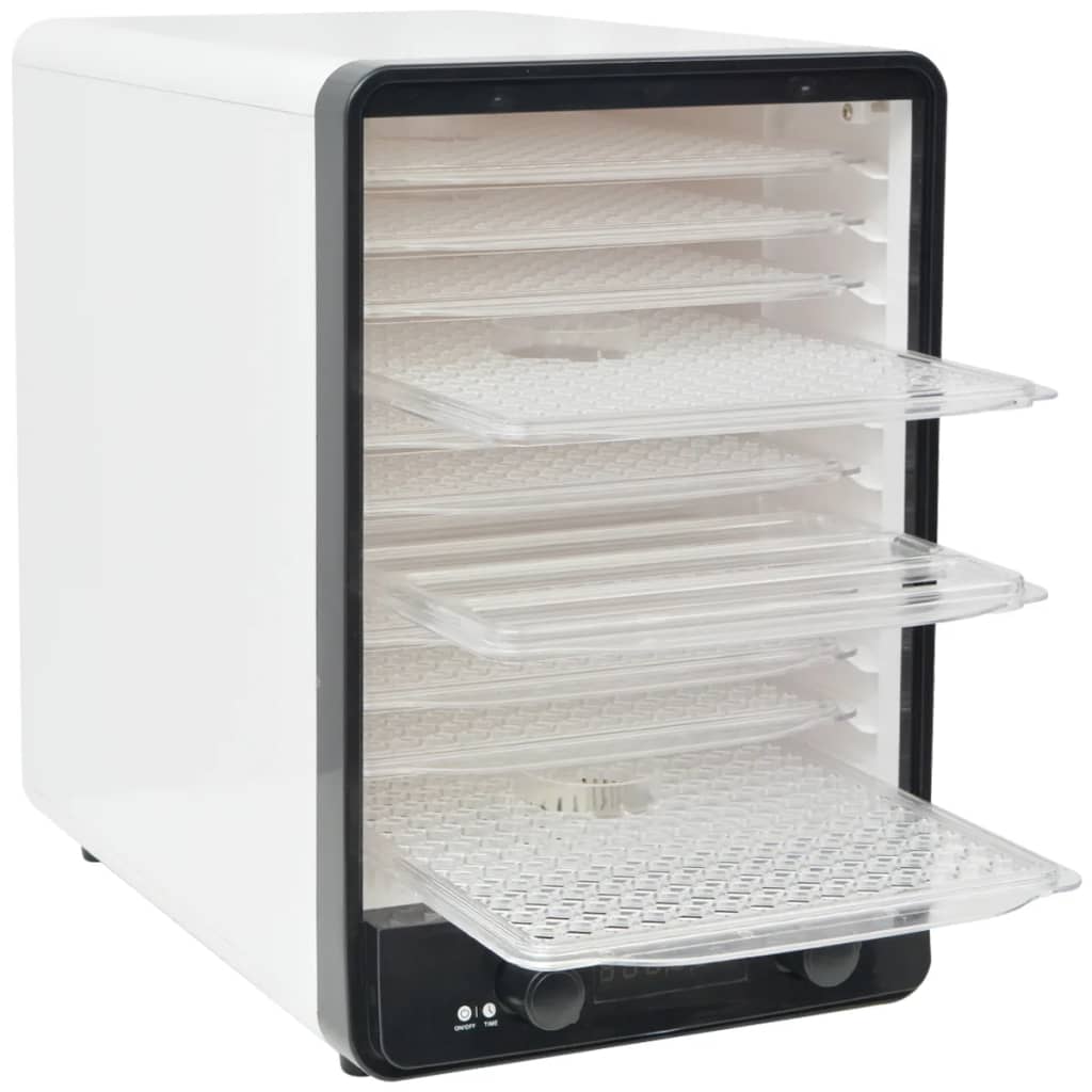 Disidratatore Alimentare Con 10 Vassoi 550 W Bianco