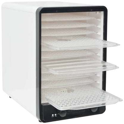 Disidratatore Alimentare Con 10 Vassoi 550 W Bianco