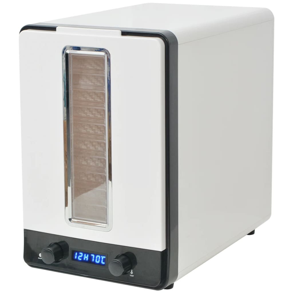 Disidratatore Alimentare Con 10 Vassoi 550 W Bianco