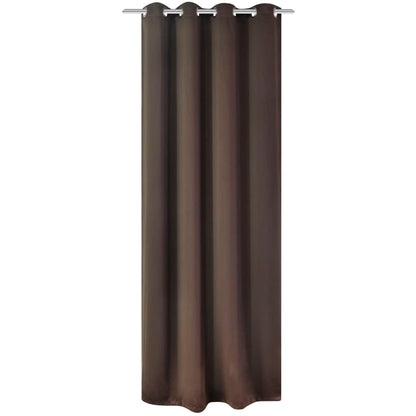 2 Pz Tende Oscuranti Occhielli In Metallo