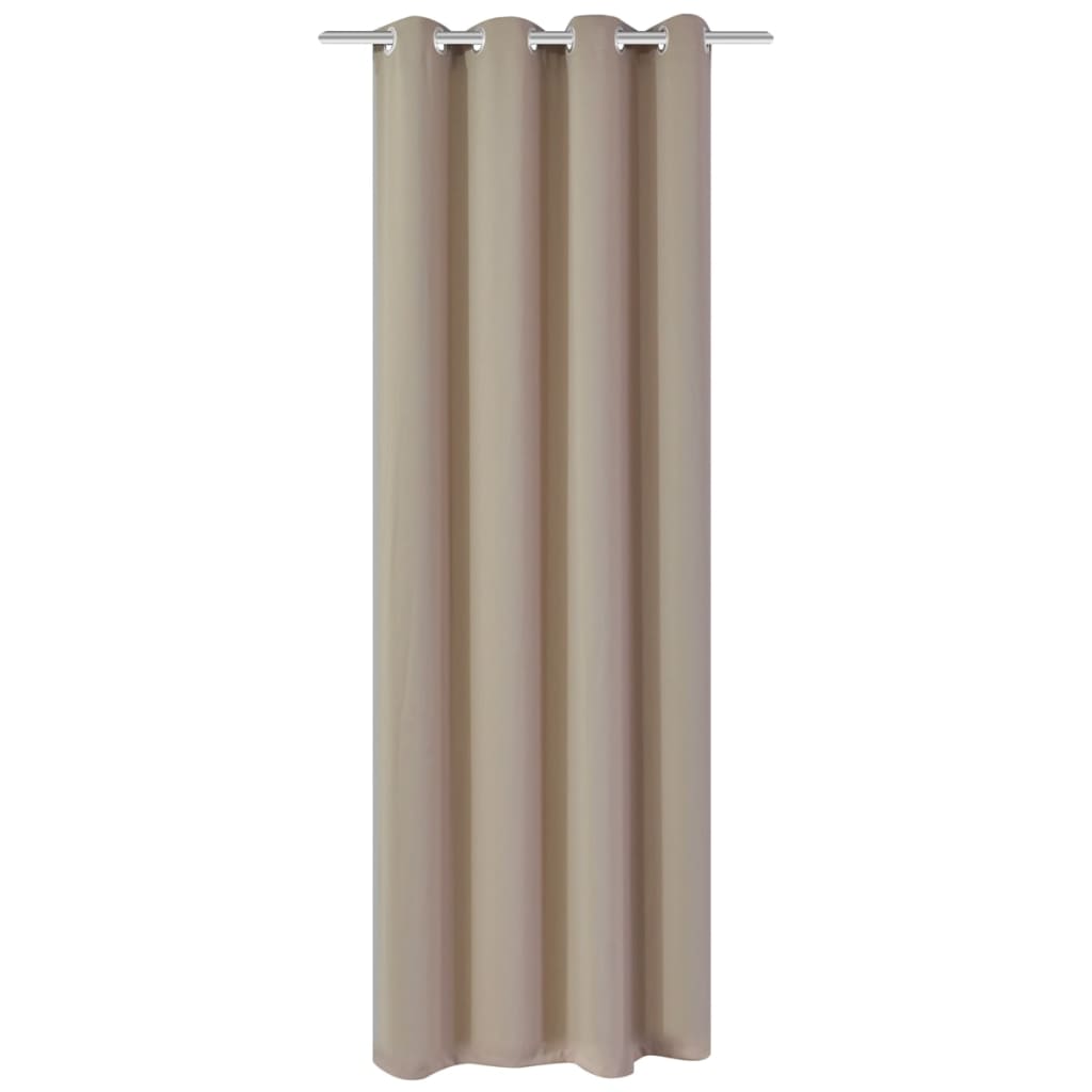 2 Pz Tende Oscuranti Occhielli In Metallo