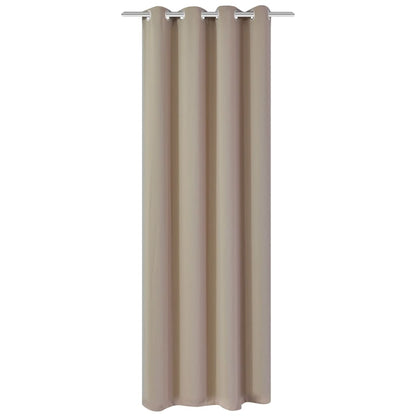 2 Pz Tende Oscuranti Occhielli In Metallo
