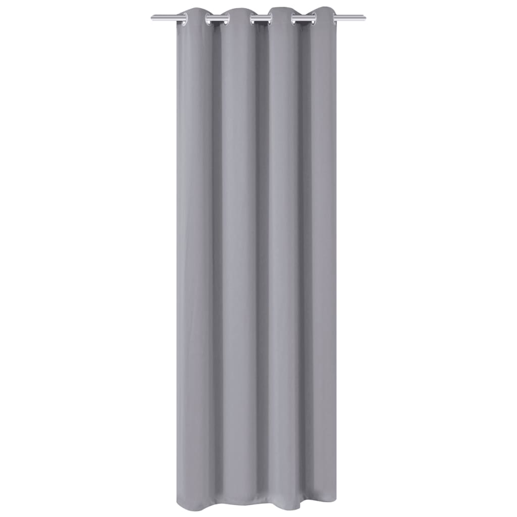 2 Pz Tende Oscuranti Occhielli In Metallo