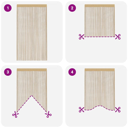 2 Pz Tende A Fili 100X250 Cm