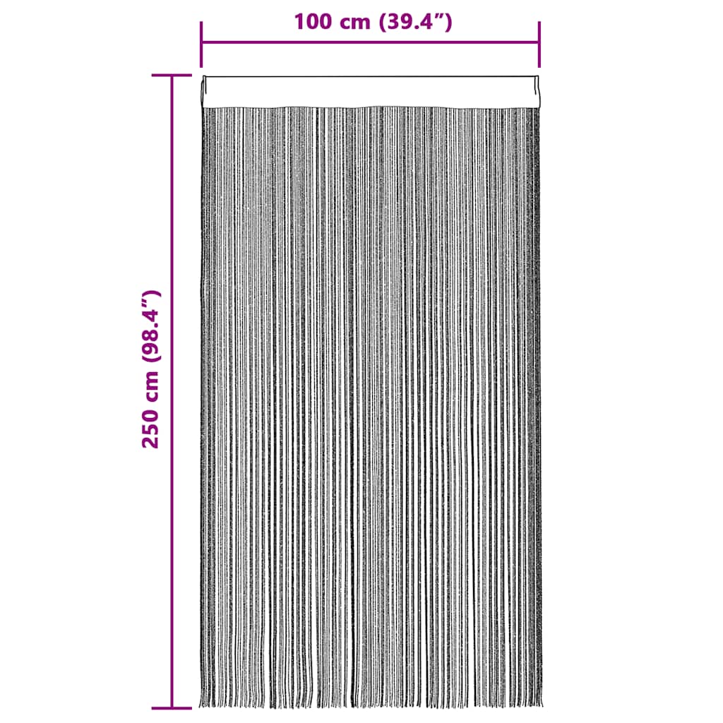 2 Pz Tende A Fili 100X250 Cm