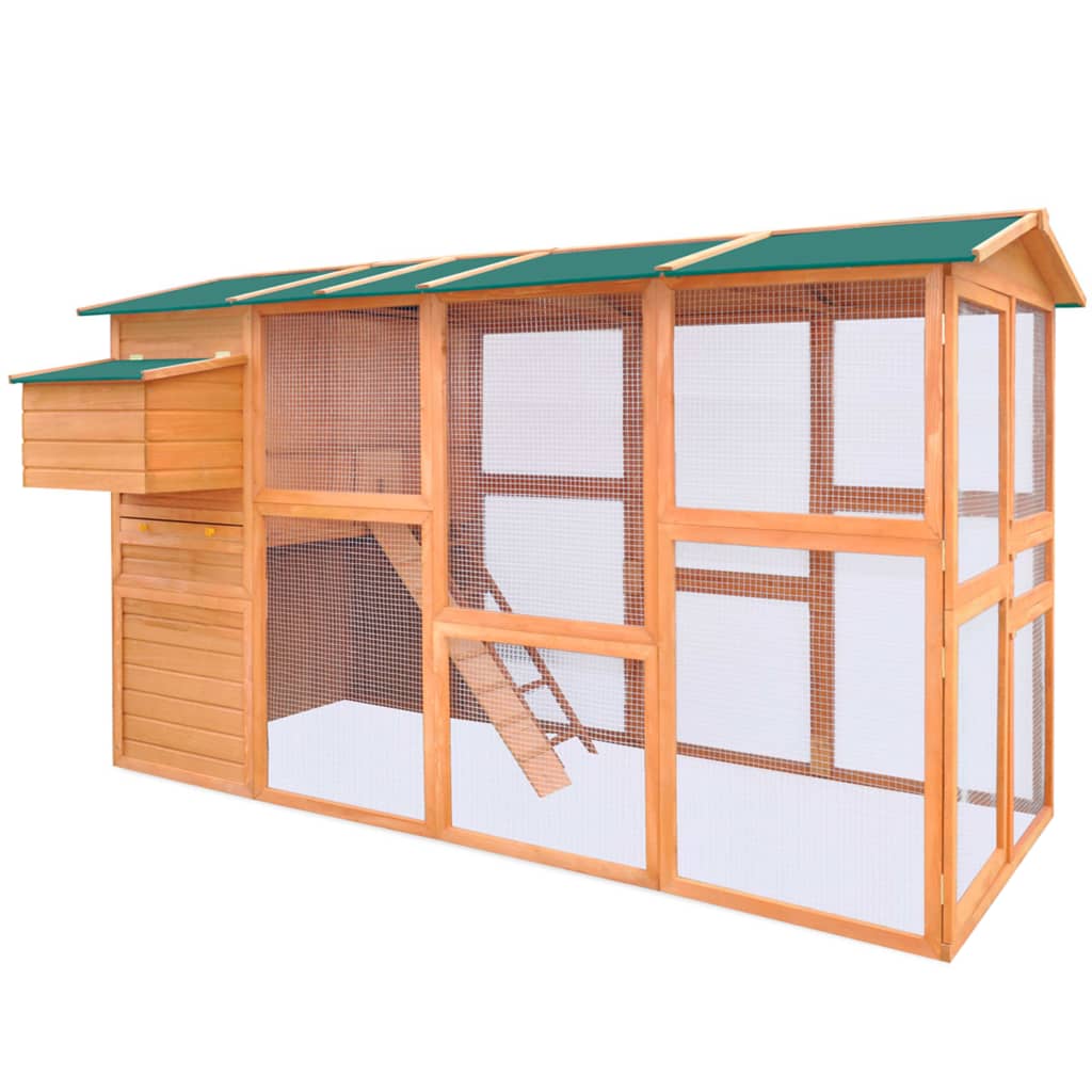 Pollaio In Legno 295X163X170 Cm