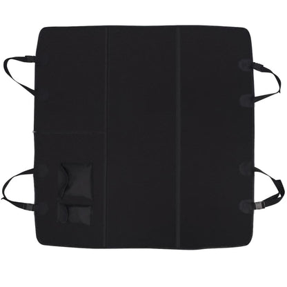 Coperta Per Cani Per Sedile Posteriore Auto 148X142 Cm Nero