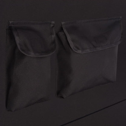 Coperta Per Cani Per Sedile Posteriore Auto 148X142 Cm Nero