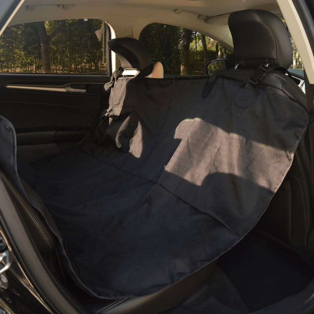 Coperta Per Cani Per Sedile Posteriore Auto 148X142 Cm Nero