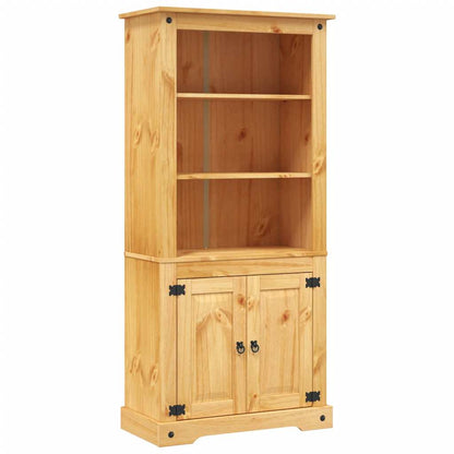 Credenza In Legno Di Pino Messicano Corona Range 80X40X170 Cm