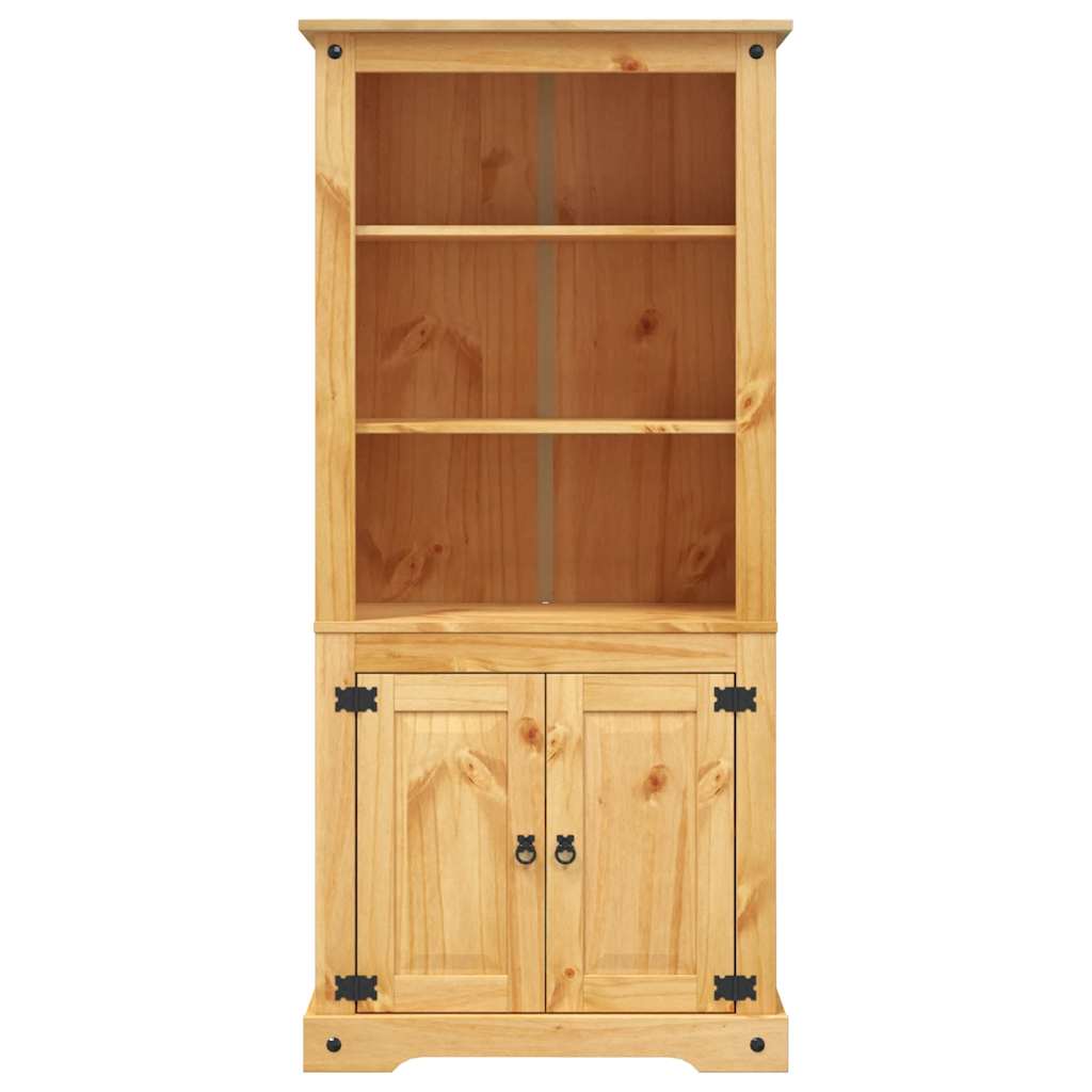 Credenza In Legno Di Pino Messicano Corona Range 80X40X170 Cm