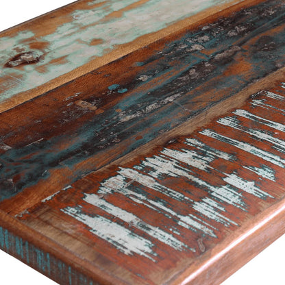 Tavolo Da Pranzo In Legno Massello Anticato 120X60X76 Cm