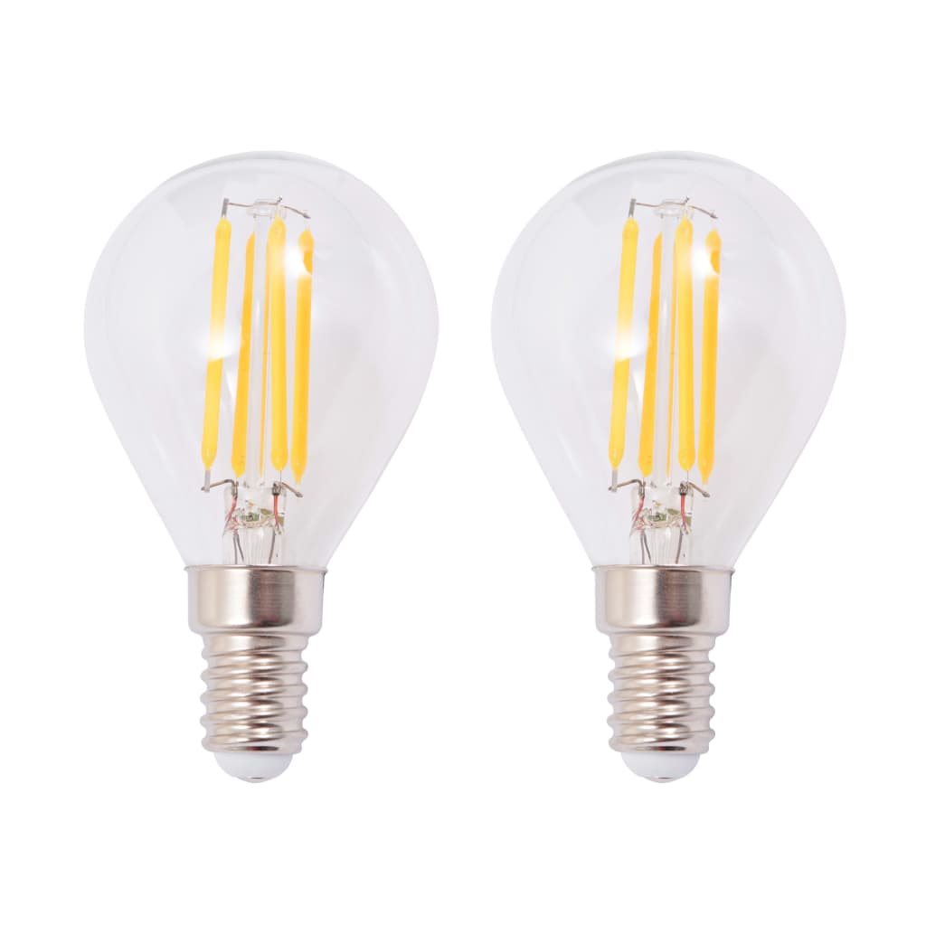 Plafoniera Con 2 Lampadine A Led A Incandescenza 8 W