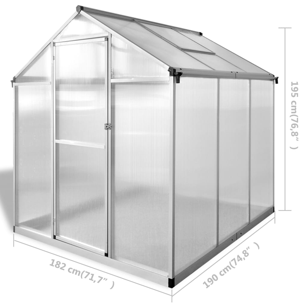 Serra In Alluminio Rinforzato 3,46 M²