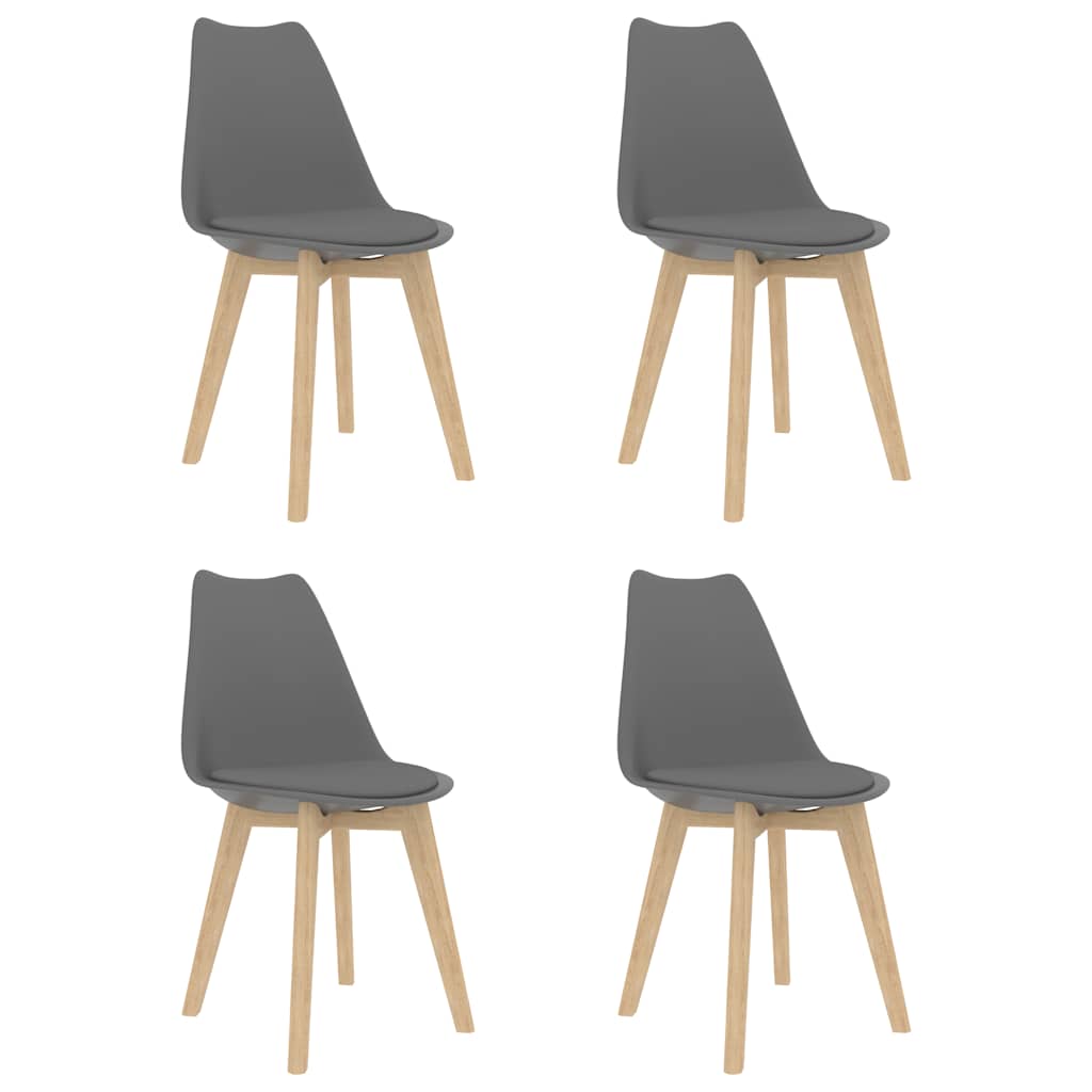 Sedie Da Pranzo 6 Pz In Plastica