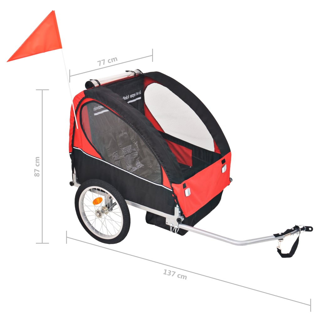 Rimorchio Per Bici 30 Kg