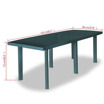 Tavolo Da Giardino In Plastica