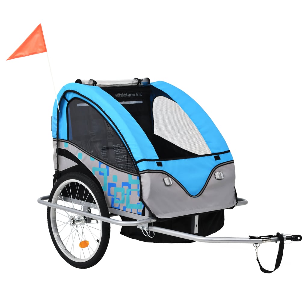 Rimorchio Per Bici E Passeggino 2 In 1
