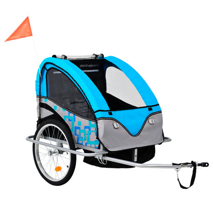 Rimorchio Per Bici E Passeggino 2 In 1