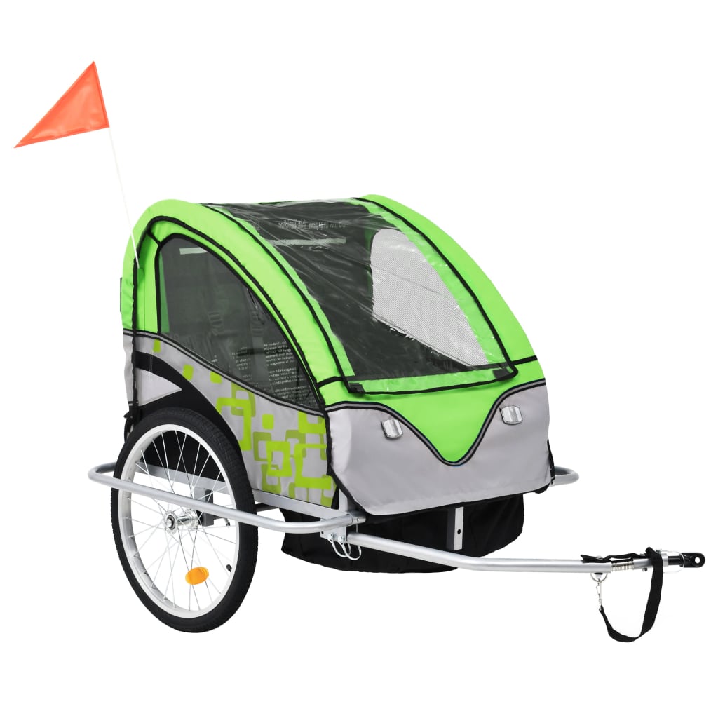 Rimorchio Per Bici E Passeggino 2 In 1
