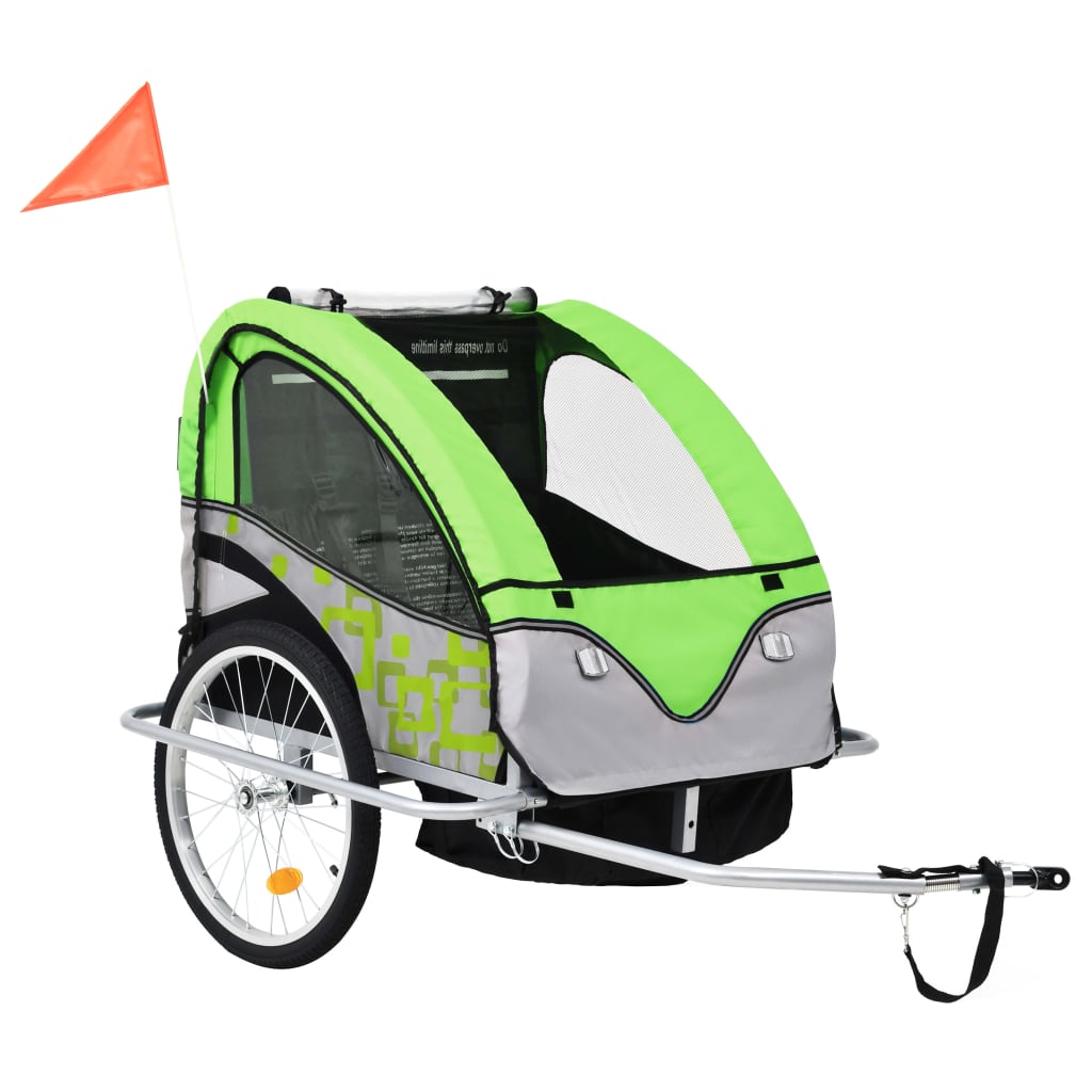 Rimorchio Per Bici E Passeggino 2 In 1