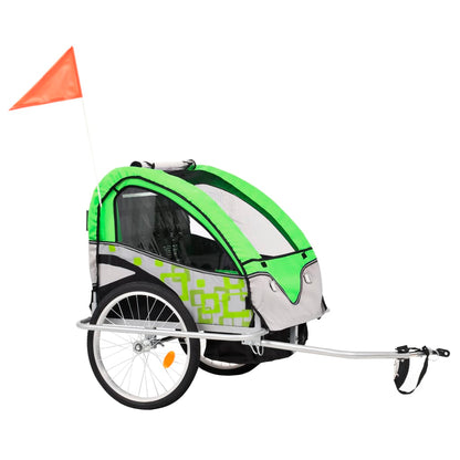 Rimorchio Per Bici E Passeggino 2 In 1