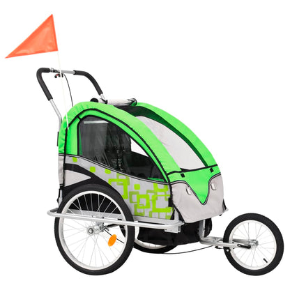 Rimorchio Per Bici E Passeggino 2 In 1