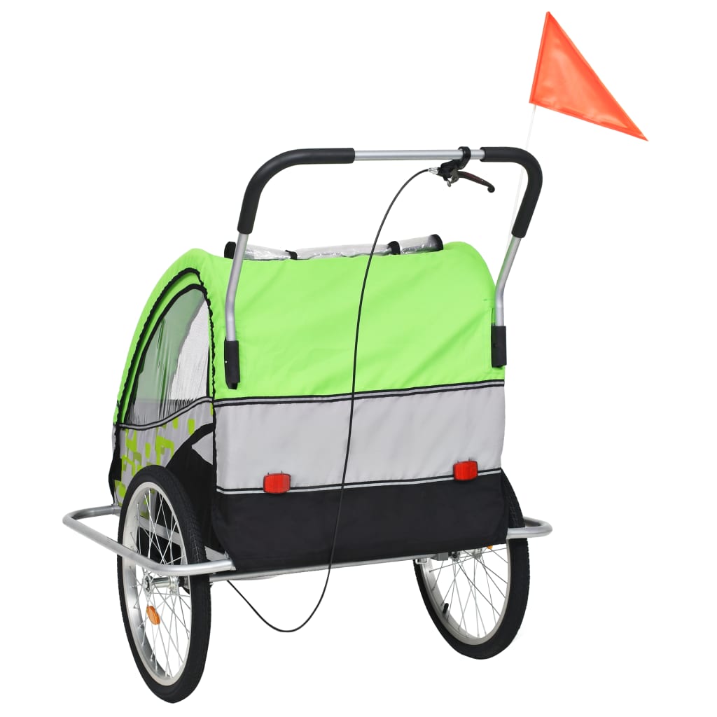 Rimorchio Per Bici E Passeggino 2 In 1
