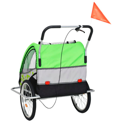 Rimorchio Per Bici E Passeggino 2 In 1