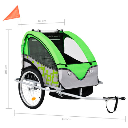 Rimorchio Per Bici E Passeggino 2 In 1