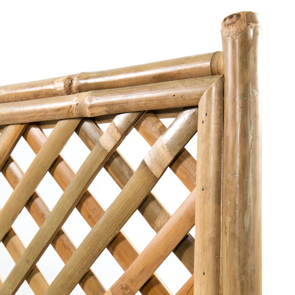 Letto Rialzato Da Giardino Con Graticcio In Bambù