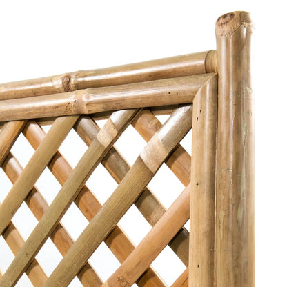Letto Rialzato Da Giardino Con Graticcio In Bambù