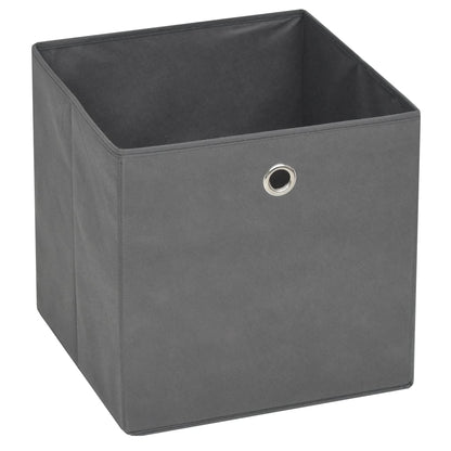 Contenitori 4 Pz In Tessuto Non Tessuto 32X32X32 Cm