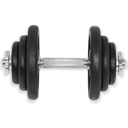 Set Di Manubri 18 Pz 40 Kg In Ghisa