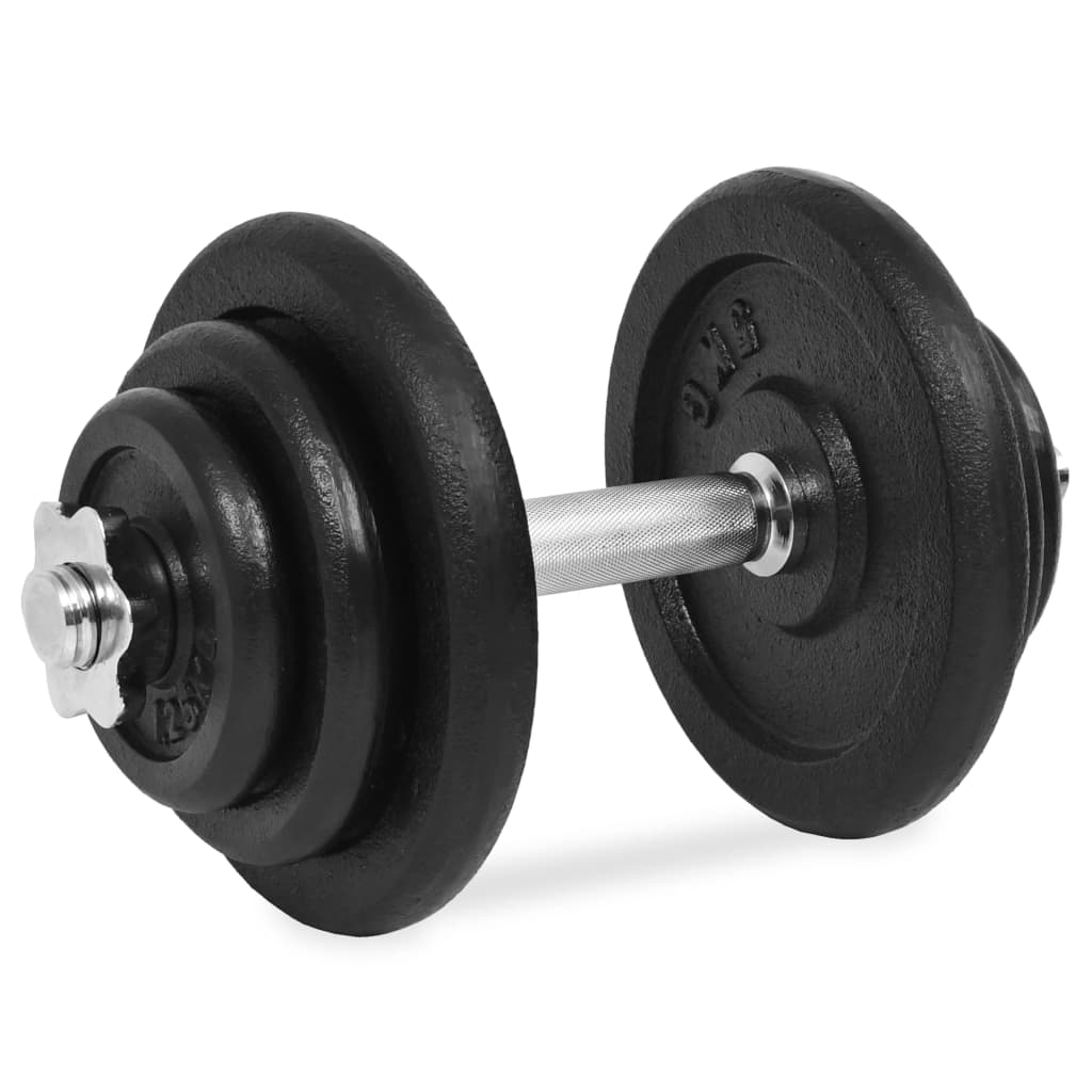 Set Di Manubri 18 Pz 40 Kg In Ghisa