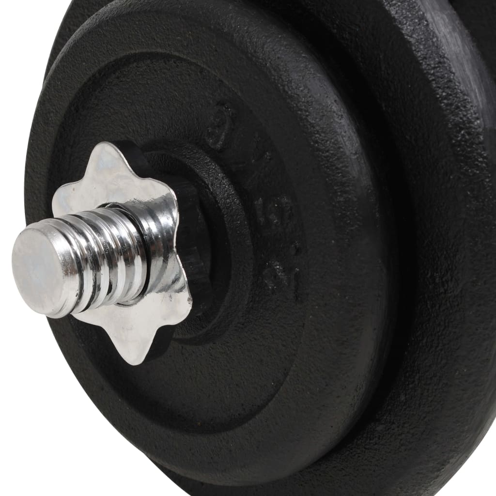 Set Di Manubri 18 Pz 40 Kg In Ghisa