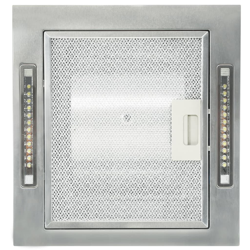 Cappa A Isola Con Display Lcd E Sensore Touch 756 M³/H Led Marrone